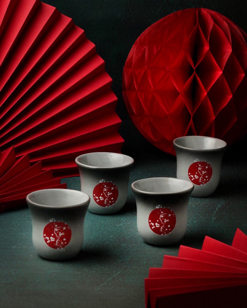 Samurai Cup (Set of 4)