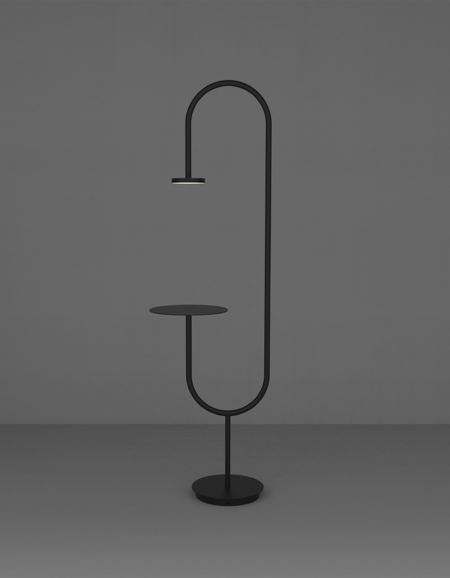 Svelt floor lamp with sleek modern design and ambient lighting for contemporary interiors | مصباح أرضي سڤلت بتصميم عصري أنيق وإضاءة مناسبة للمساحات الحديثة
