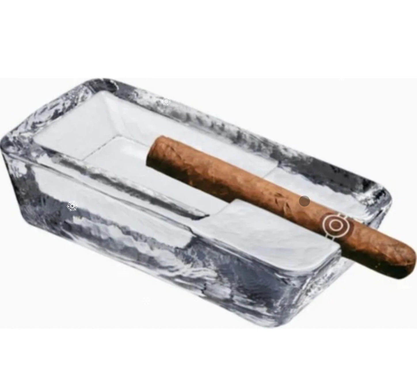 Nude Presidente Cigar Ashtray - 19x9cm