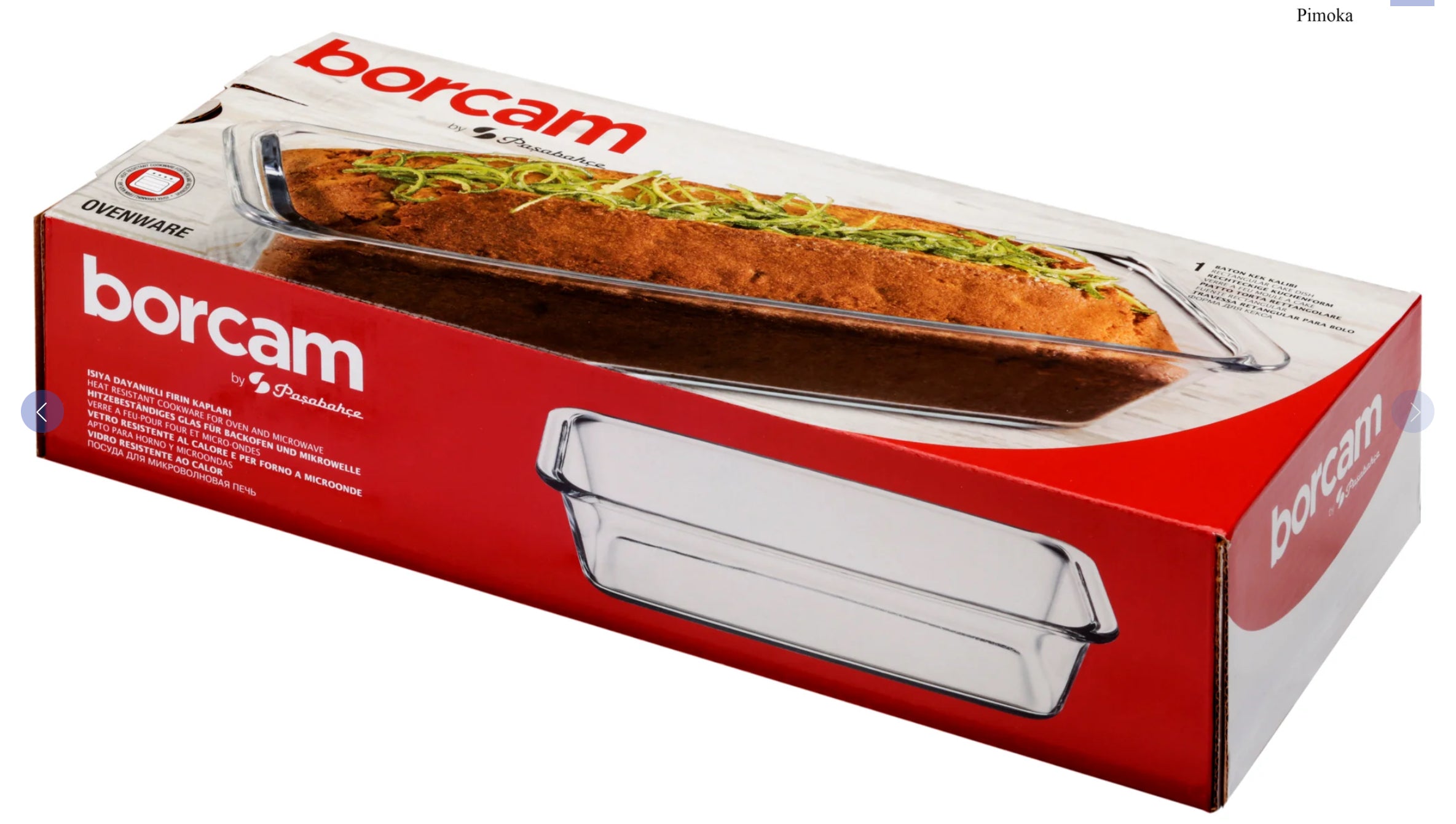 Borcam Cake Oven Dish - 31x12.4cm