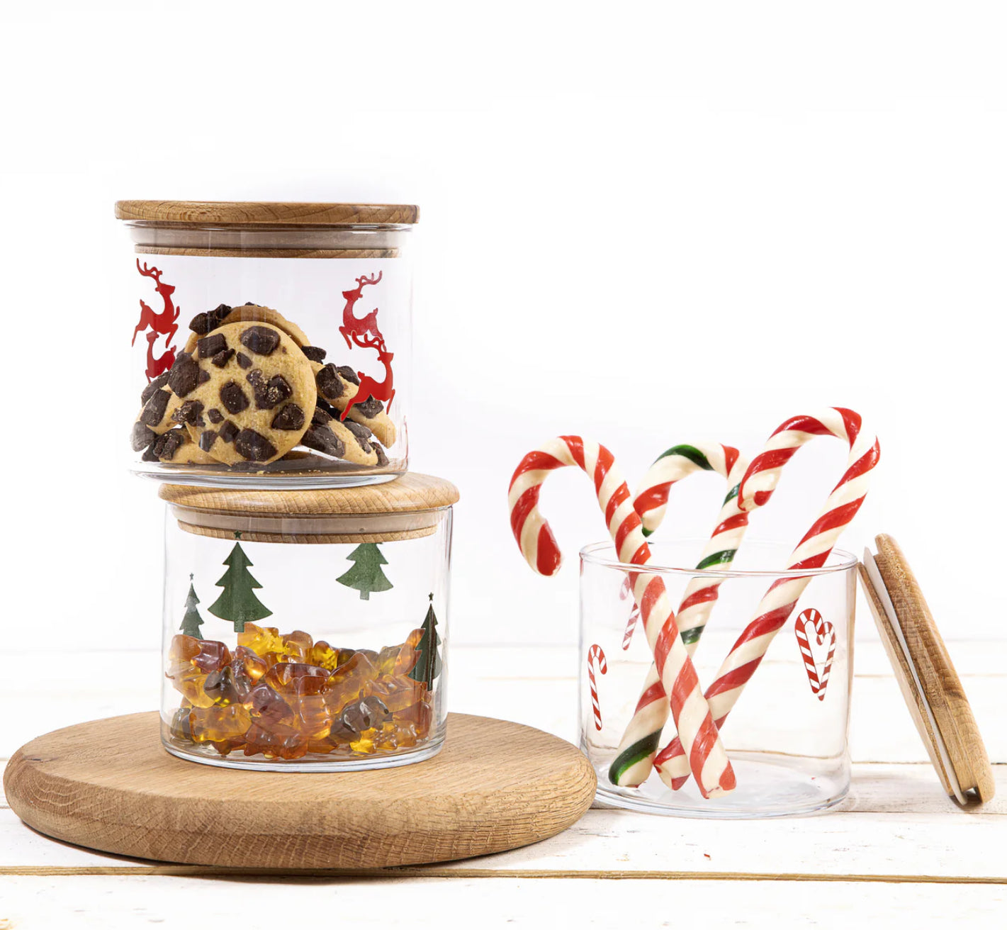 Pasabahce Essentials Jar - Reindeers, 620ml