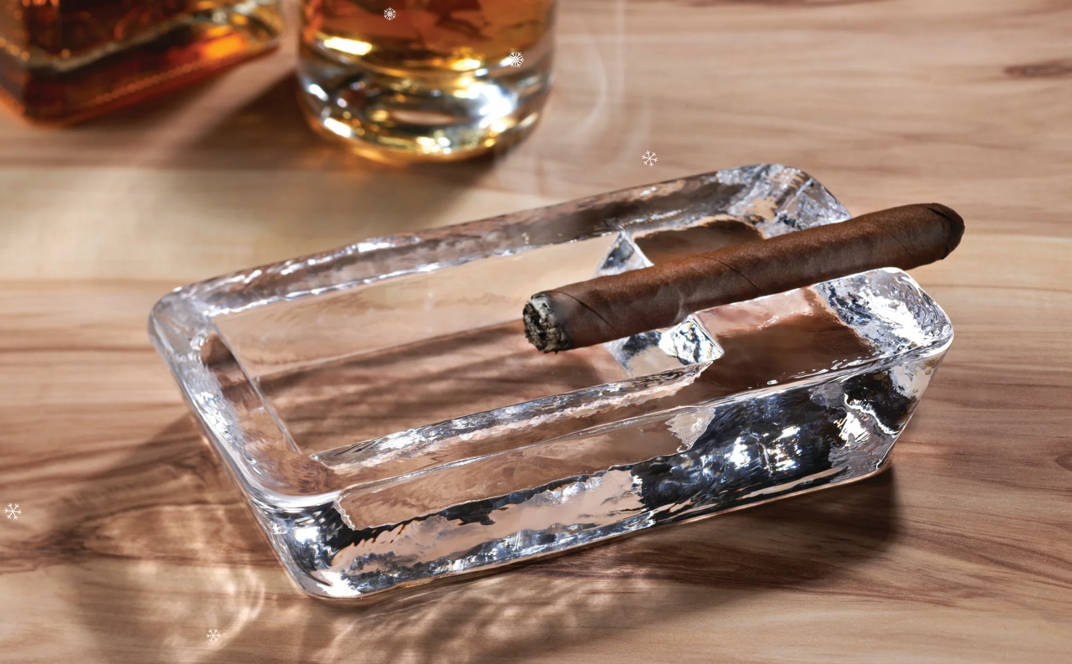 Nude Presidente Cigar Ashtray - 19x9cm