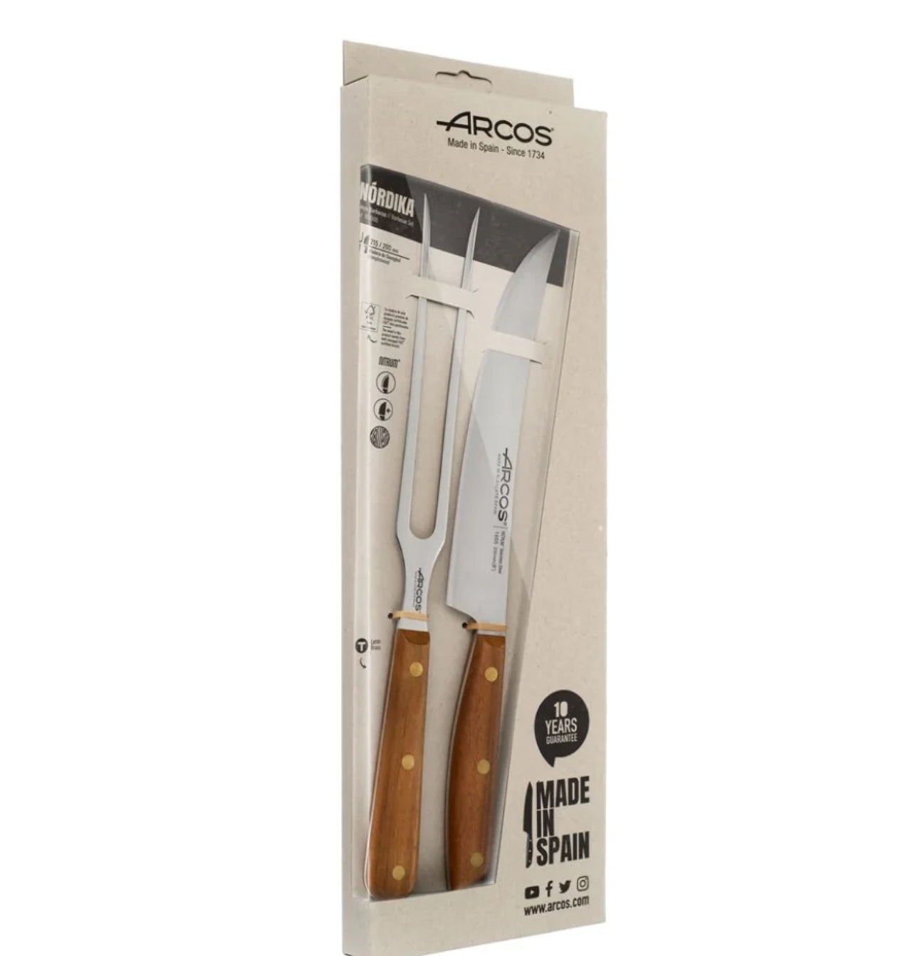 Arcos Nordika Carving Set - 2 Pieces