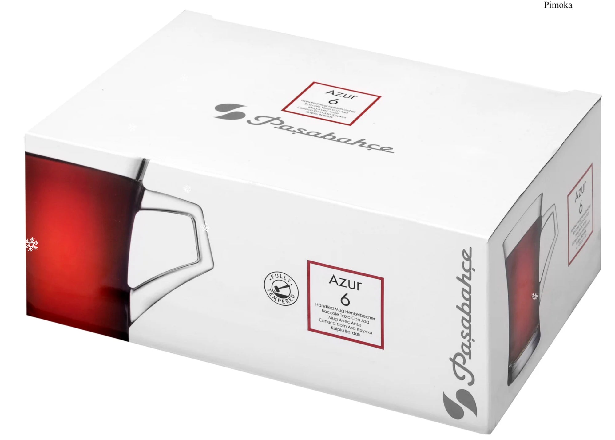 Pasabahce Azur Mug, 120ml (Set of 6)