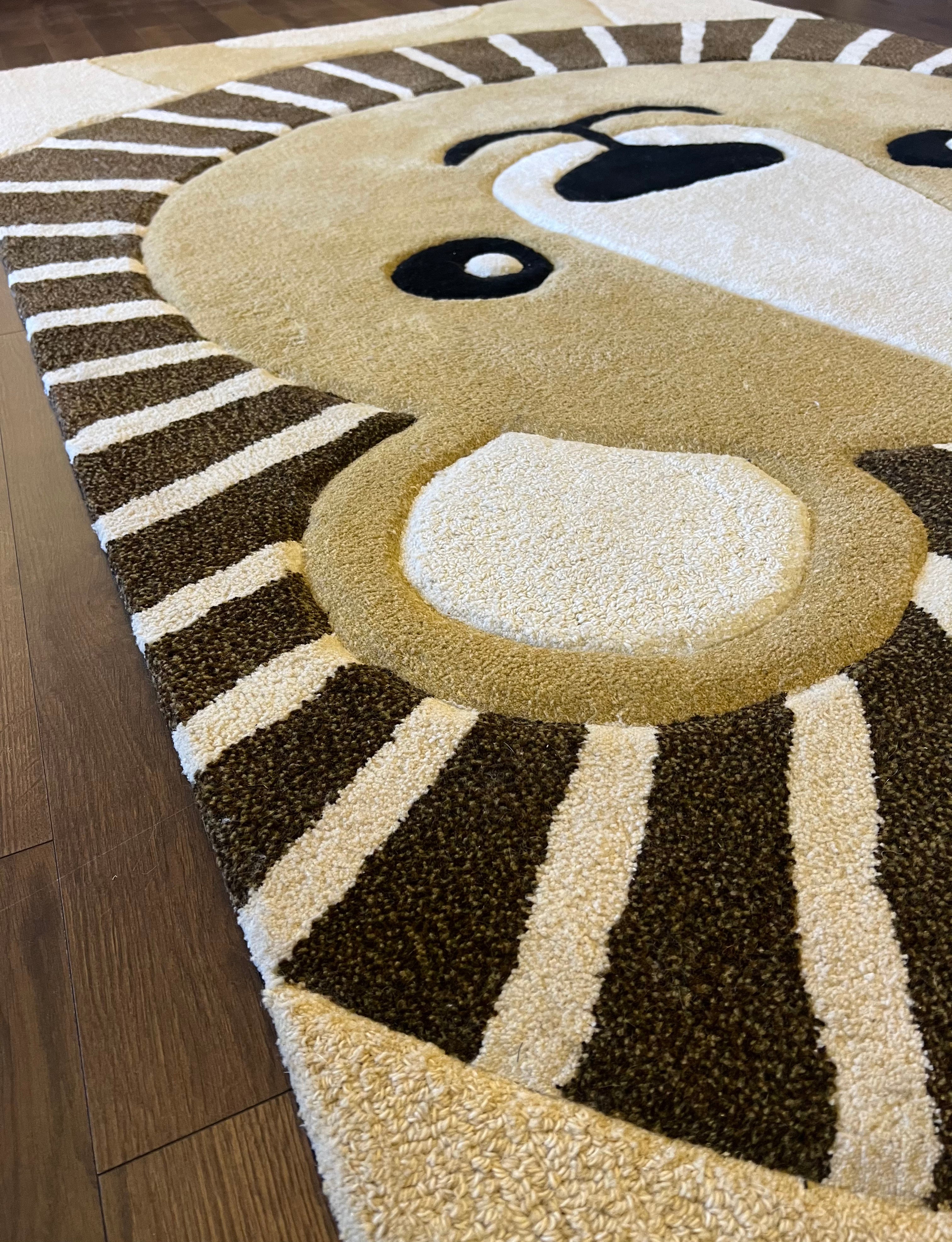 Lion Says Roar kids carpet