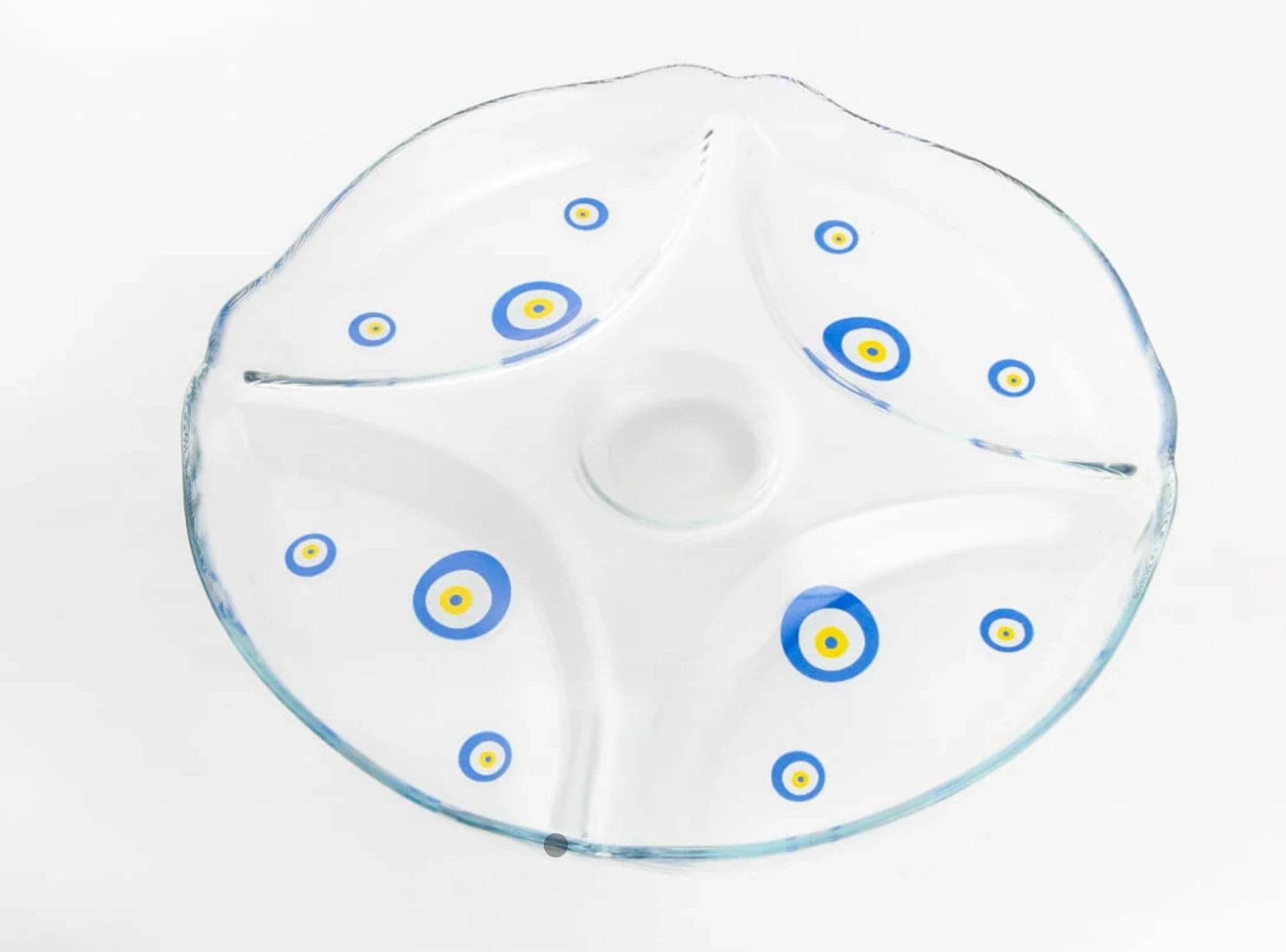 Mindada Evil Eye Basic Divided Serving Platter - 30.2cm