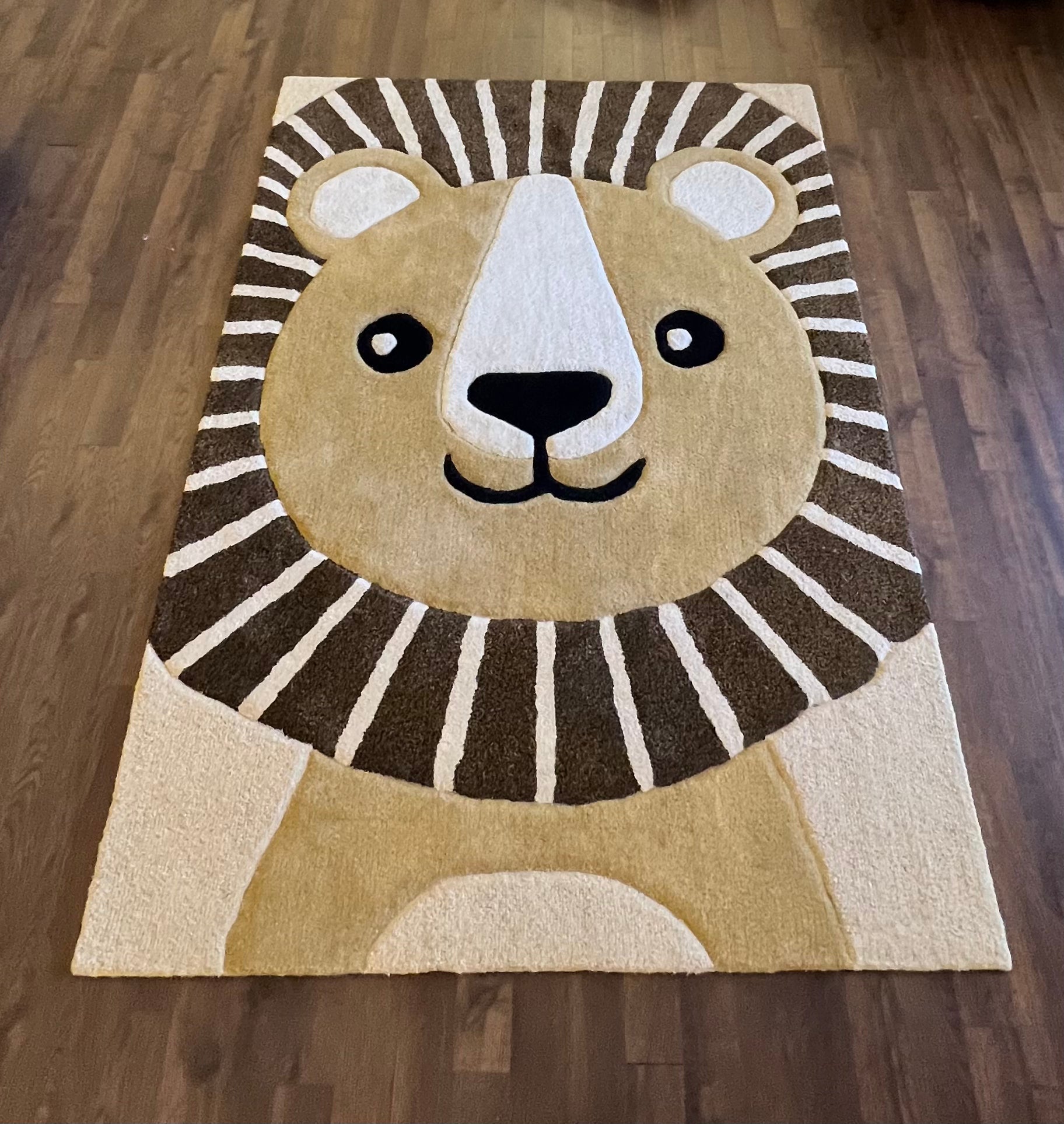 Lion Says Roar kids carpet