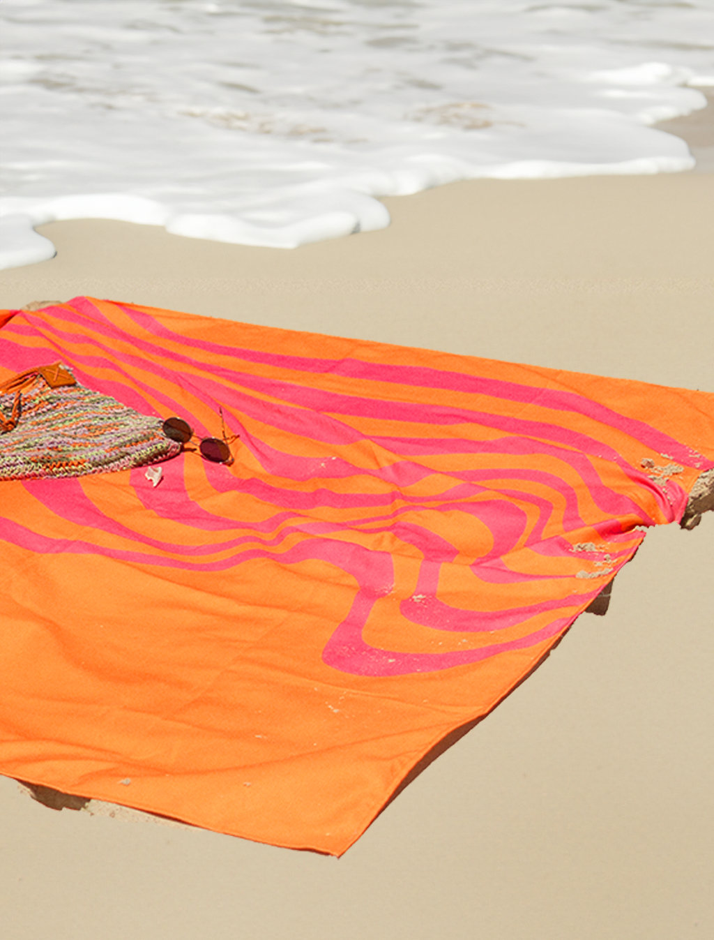 Sunset Ripple Beach Blanket