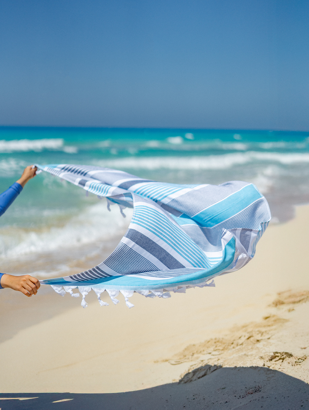 Ocean Breeze Beach Towel