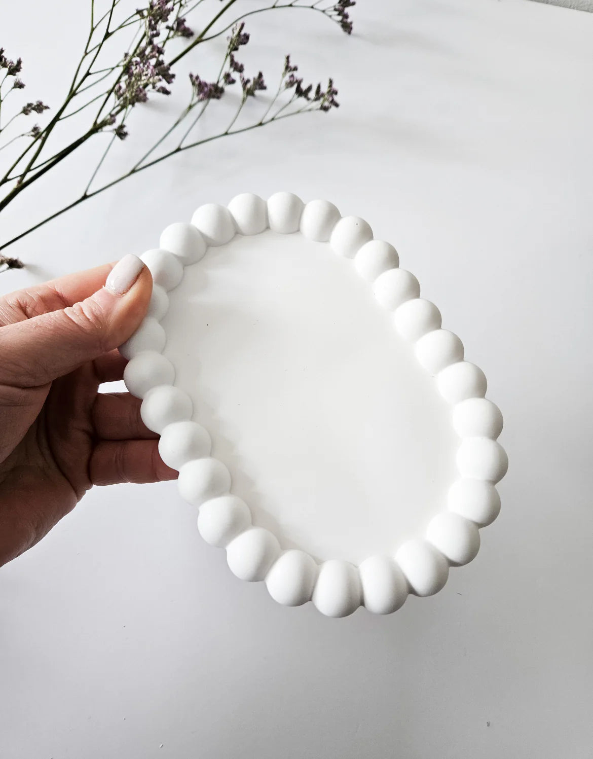 Bubbly Oval Tray