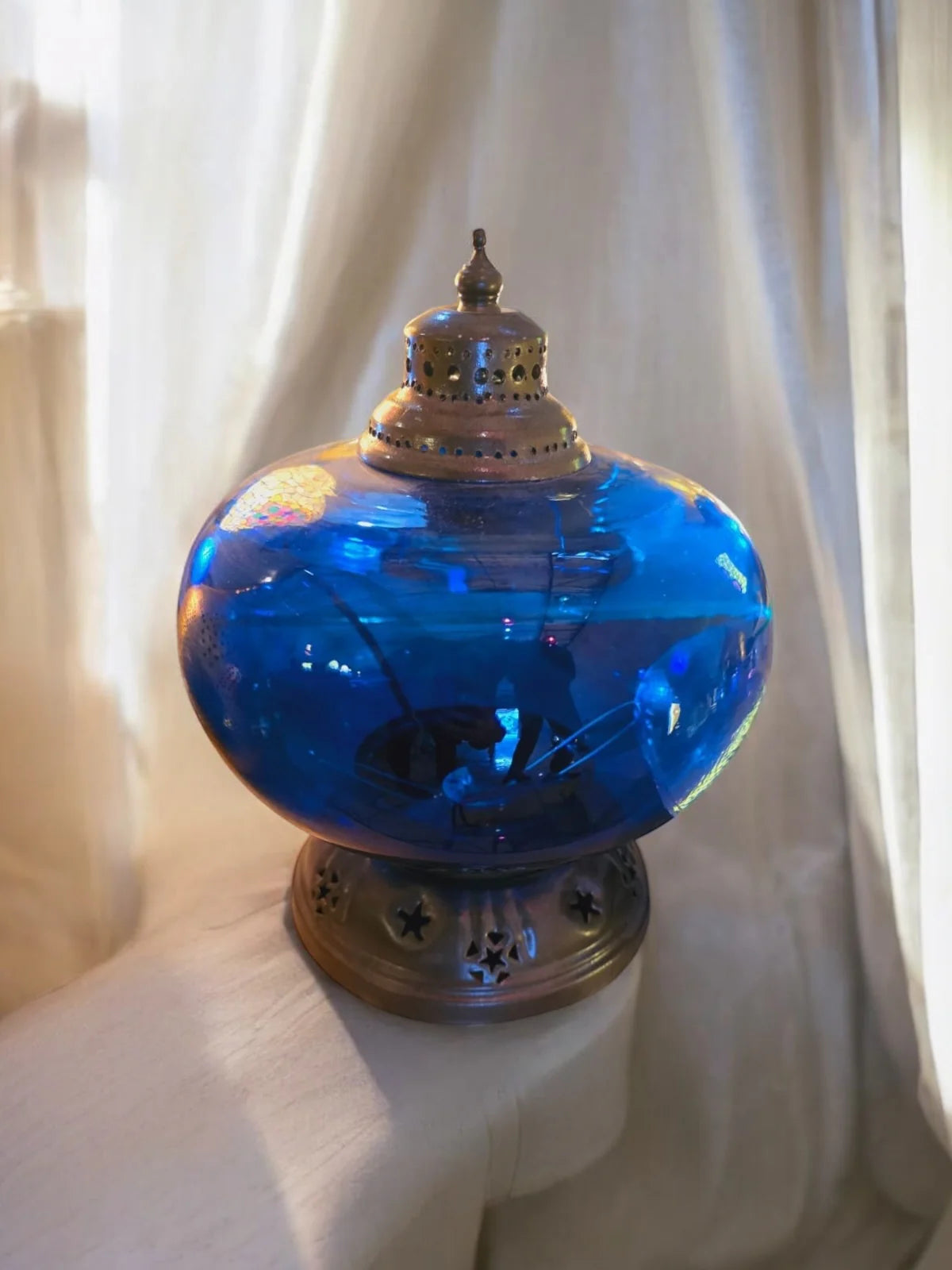 Sapphire Star Lantern