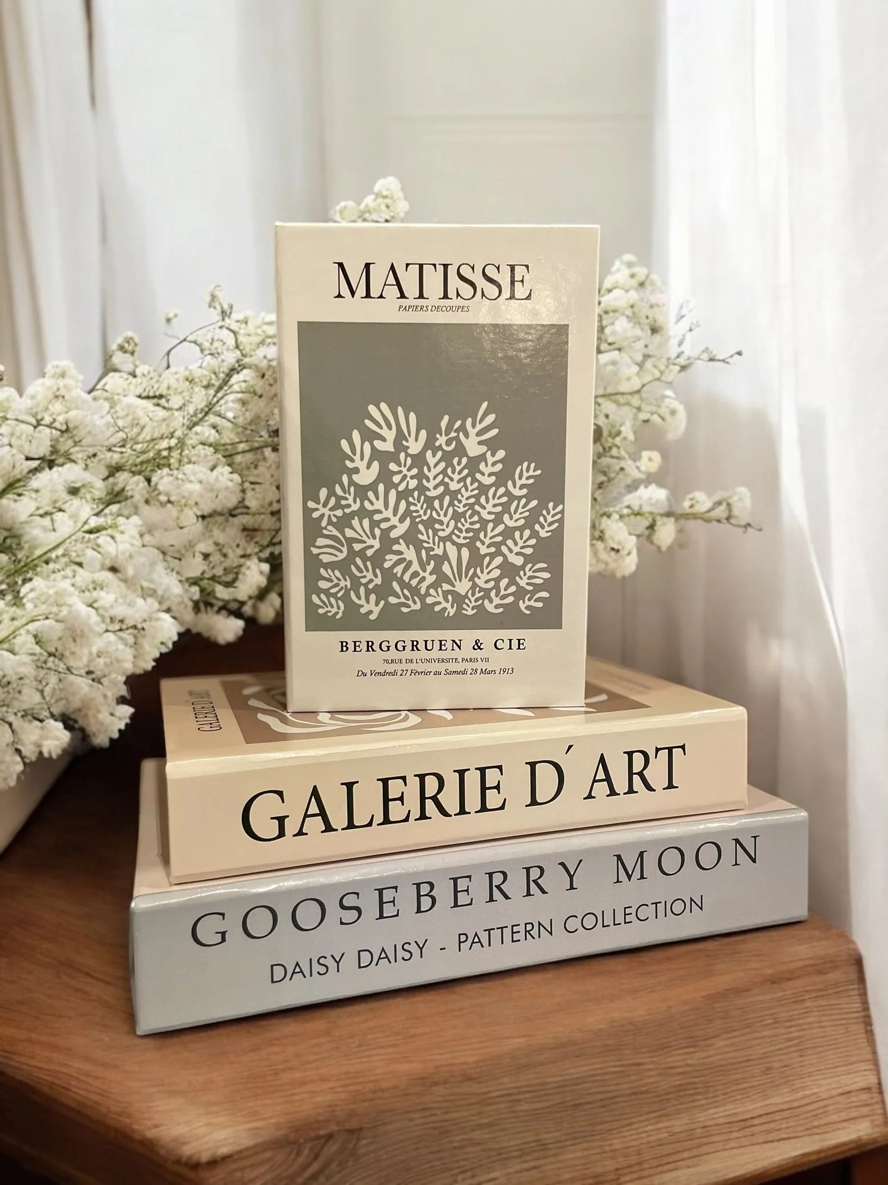 Earthy Neutral Faux Books Set