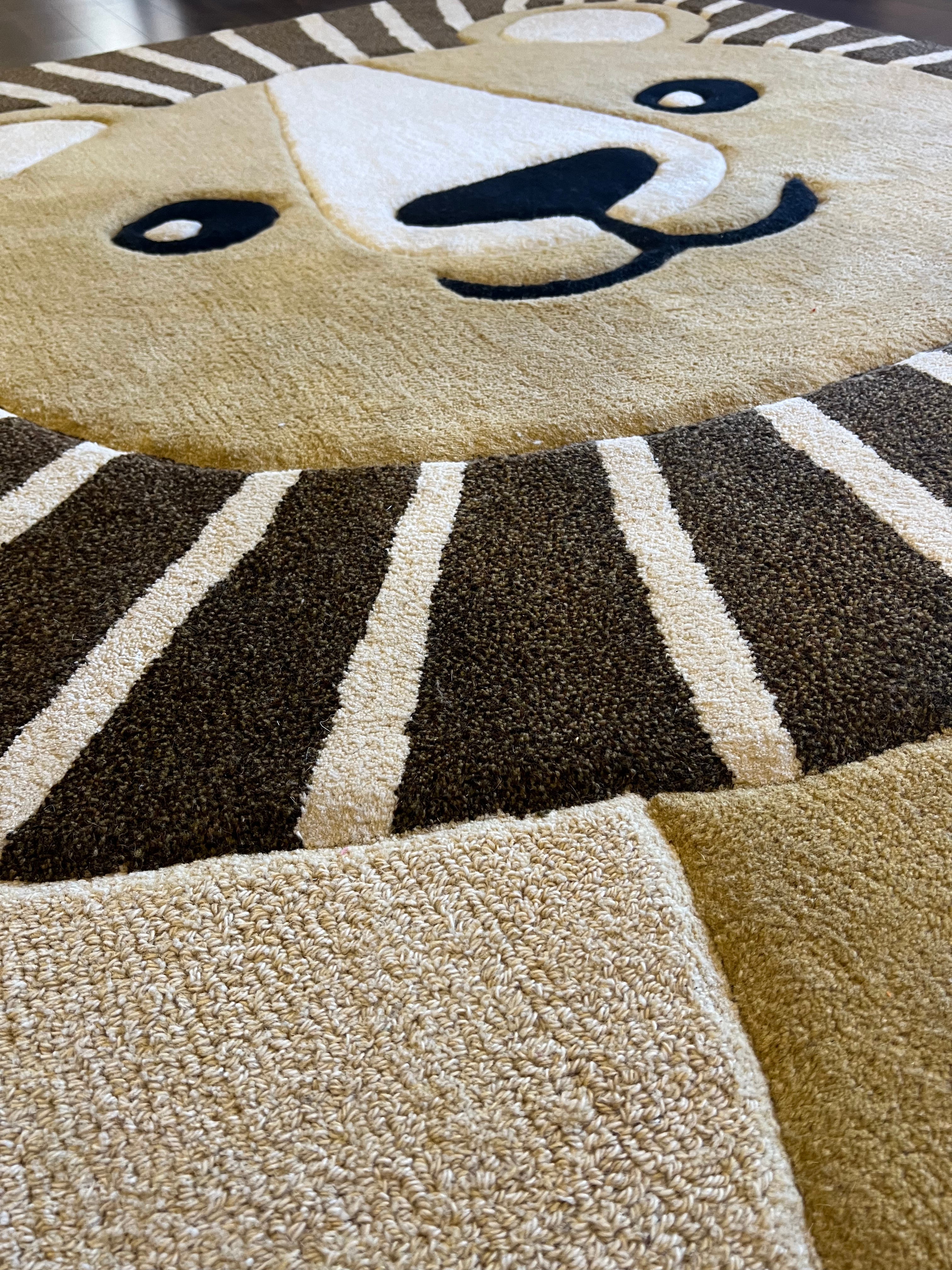 Lion Says Roar kids carpet