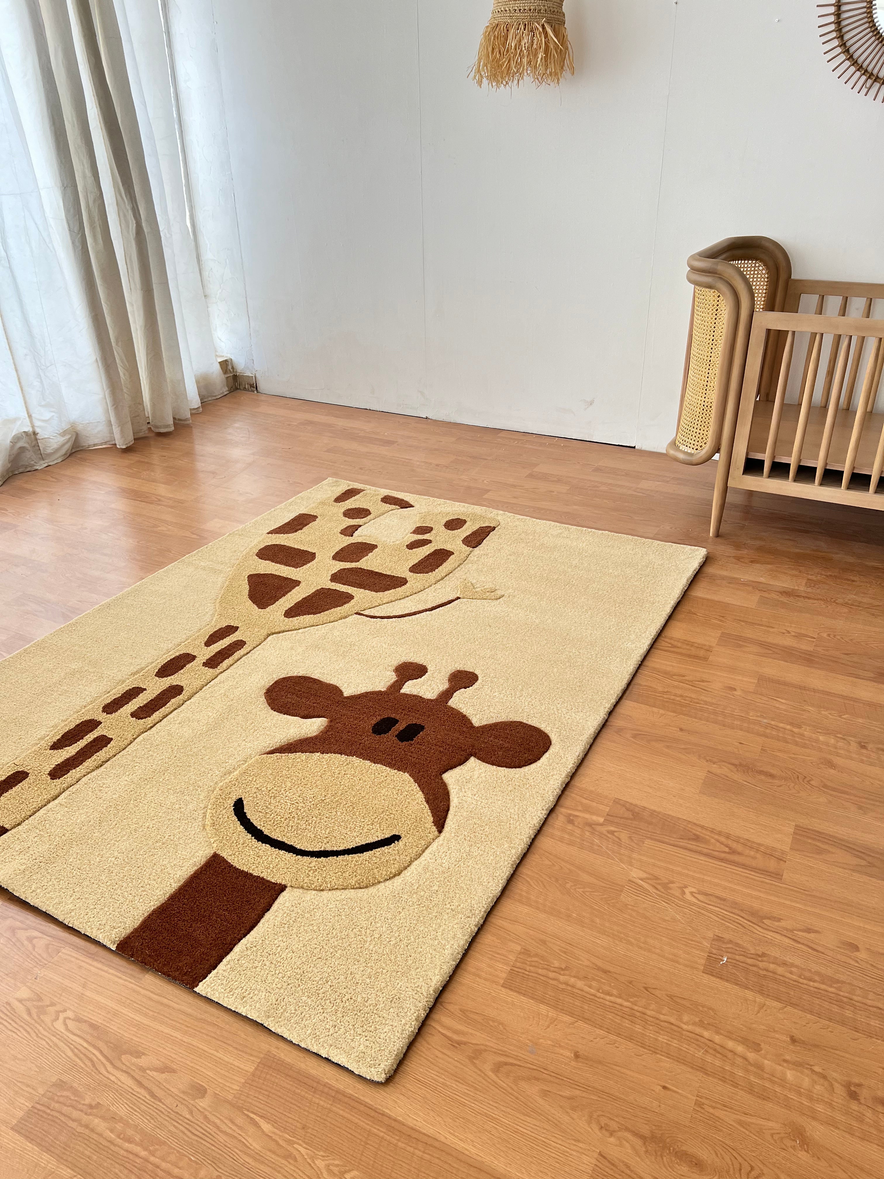 Too Tall Giraffe Kids Carpet