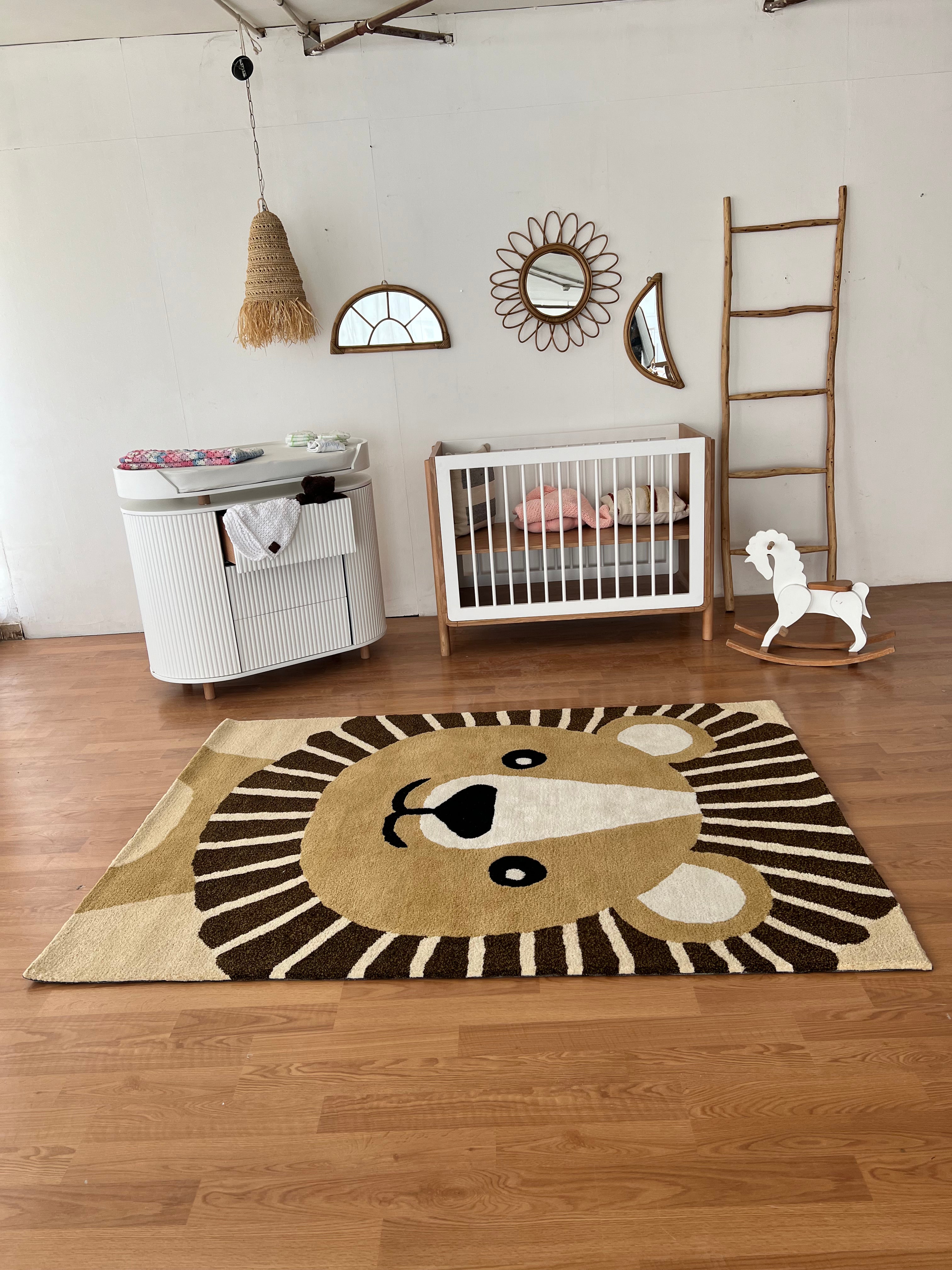 Lion Says Roar kids carpet