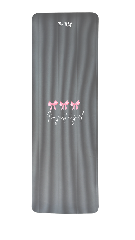 I'm Just a Girl Yoga Mat - TheMatHomes