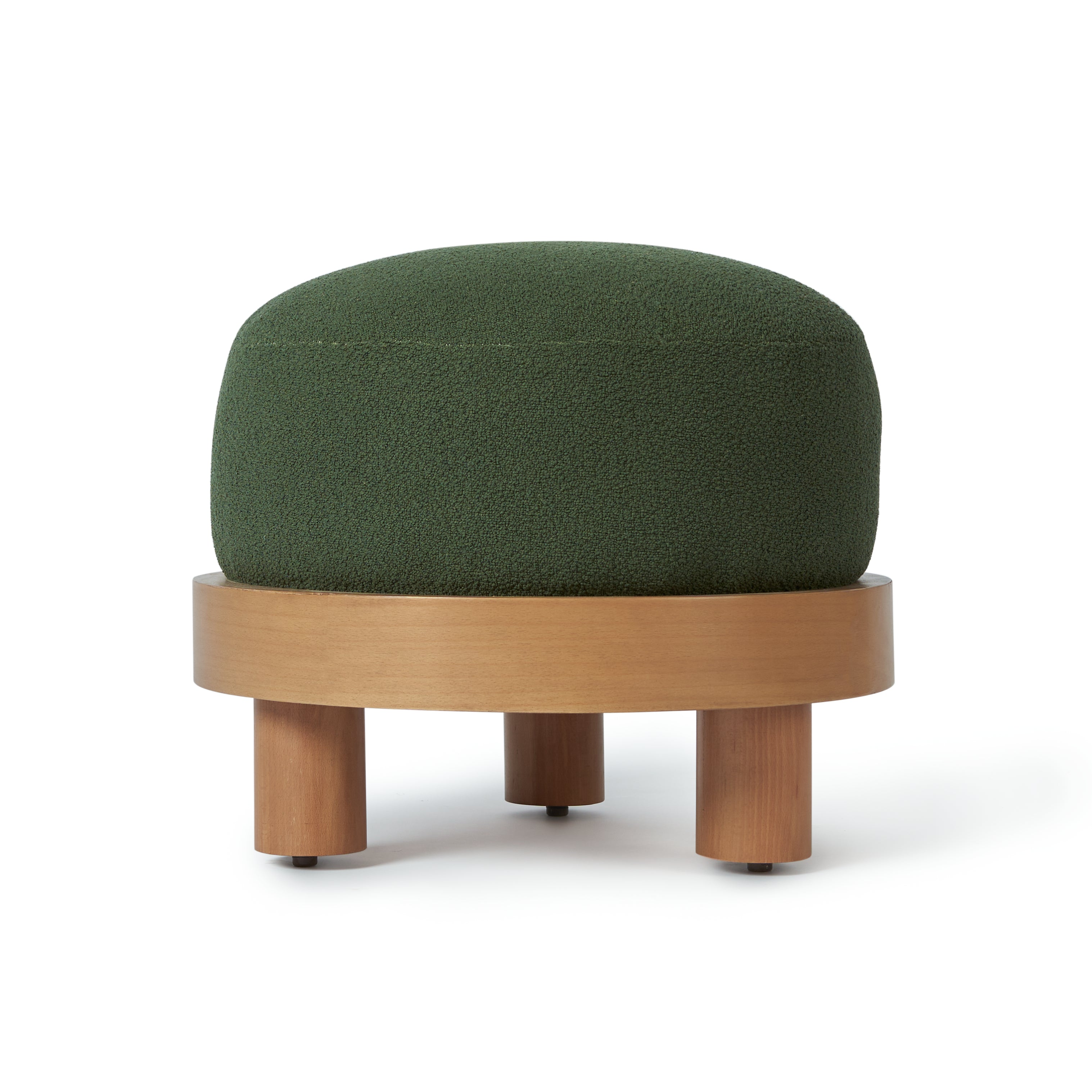 Poached Stool - Sage Green