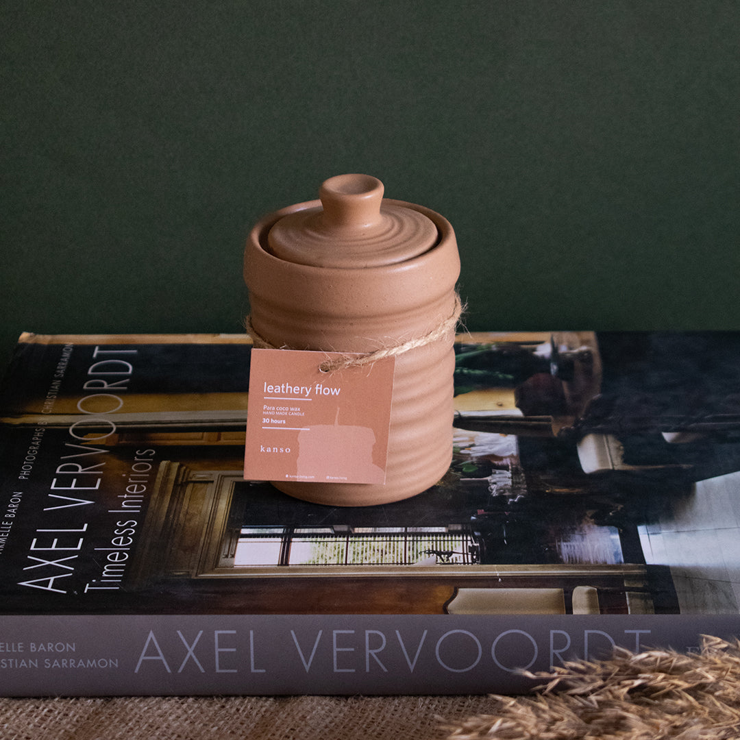 Leathery Flow Candle