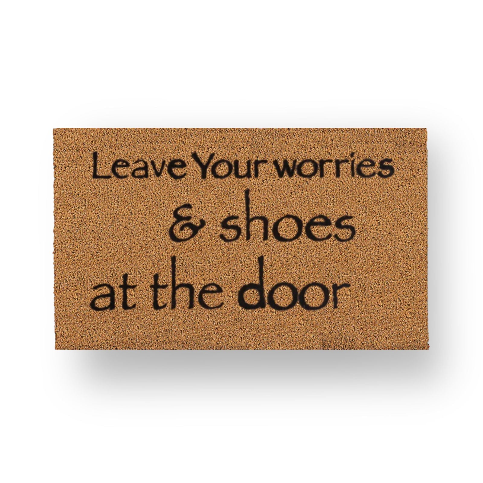 Leave Your Worries and Shoes at the Door - TheMatHomes