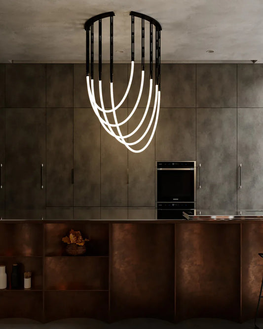 Zulu Chandelier – Contemporary African Inspired Lighting