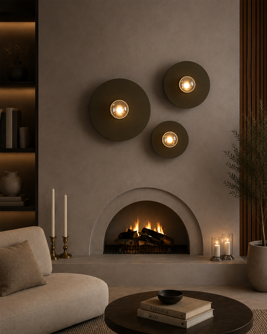 Troika Wall Lamp -Modern Triple-Harmony Decorative Lighting