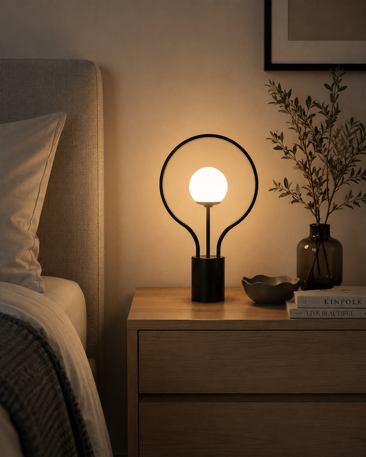 Shell Table Lamp - Seashell Inspired Design
