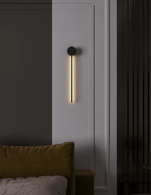 Lines Circle Black - Wall Lamp