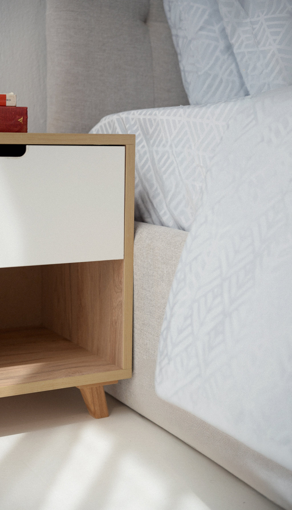 The Two Shade Nightstand Table