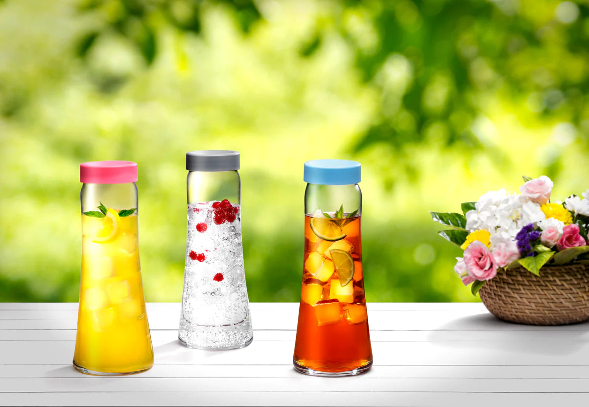 Pasabahce Basic Bottle - Pink, 1.3L