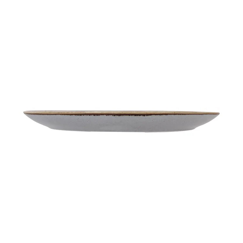 Porland Seasons Oval Plate - Grey, 36cm