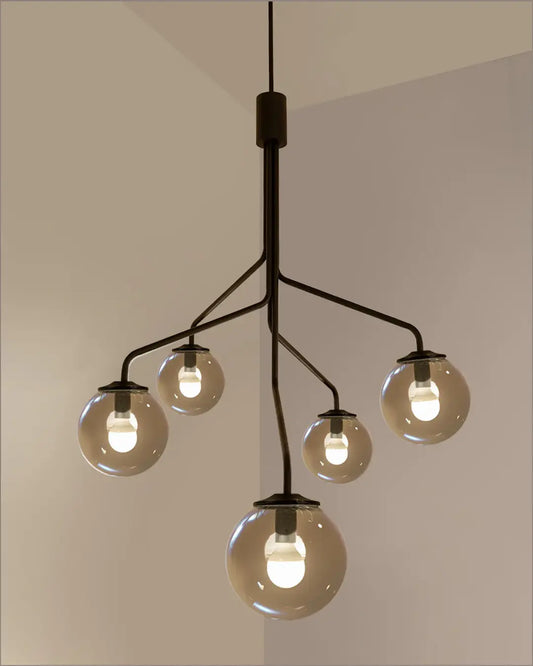 Lumo Chandelier- Moonlight Inspired Design