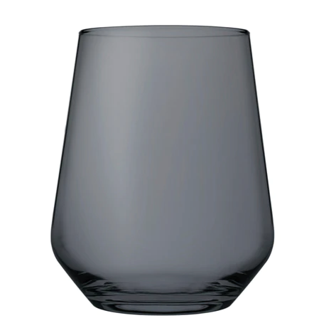 Pasabahce Allegra Old Fashioned Glass - Grey, 425ml (Set of 6)