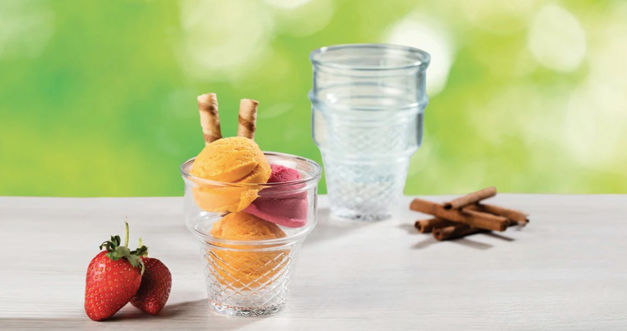 Pasabahce Mini Ice Cream Cup 245ml (Set of 3)