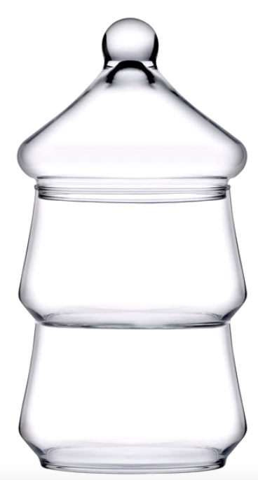 Pasabahce Villa Patisserie 2-Tier Candy Bowl - 26.1x11.5cm