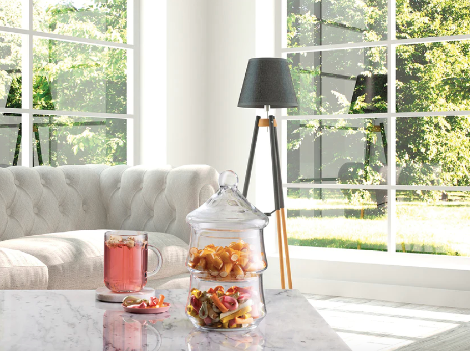 Pasabahce Villa Patisserie 2-Tier Candy Bowl - 26.1x11.5cm