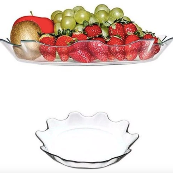 Pasabahce Splash Serving Platter - 32cm