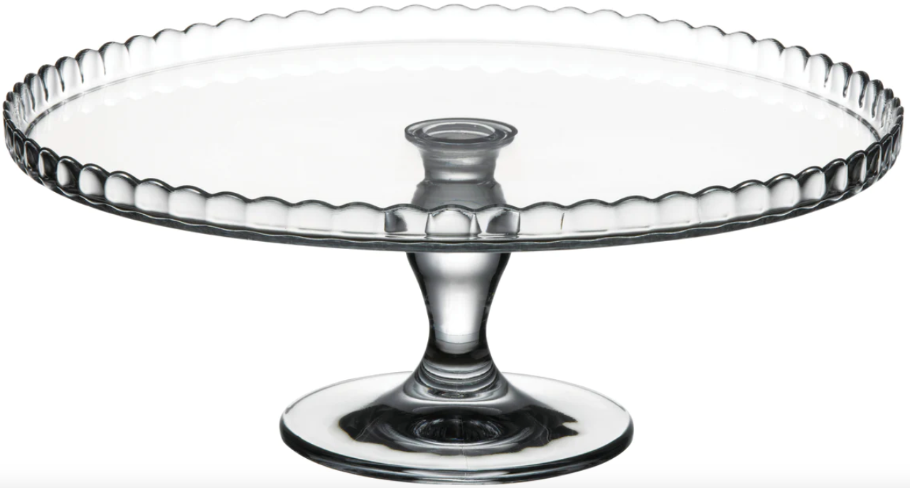 Pasabahce Patisserie Footed Serving Platter - 32cm