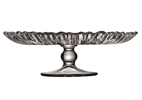 Pasabahce Aurora Footed Serving Platter - 31.5cm