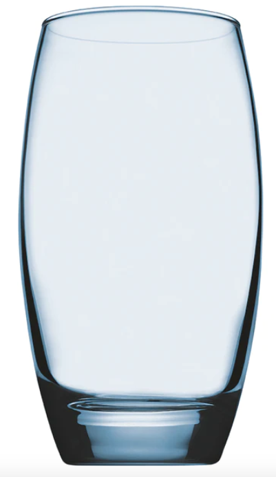 Pasabahce Barrel Highball Glass - Blue, 500ml (Set of 6)