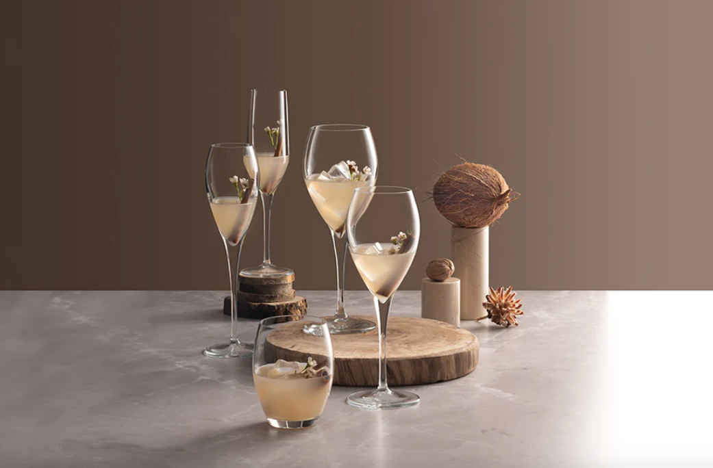 Pasabahce Veneto Champagne Flute Glass - 225ml (Set of 6)