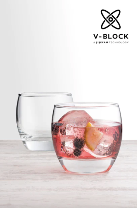 Pasabahce Barrel Old Fashioned Glass - 340ml (Set of 6)