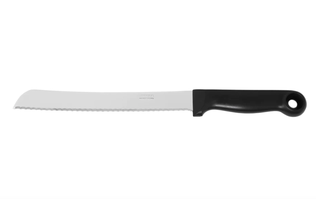 Arcos Silex Bread Knife - Black, 200mm