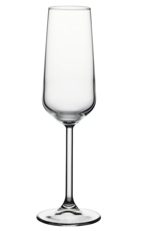 Pasabahce Allegra Champagne Flute Glass - 195ml (Set of 6)