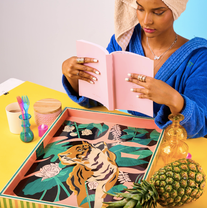 Mighty Tiger Rectangle Tray