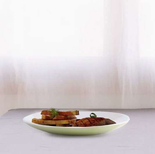 Mixcer Dinner Plate - Yellow x Off-White, 28cm