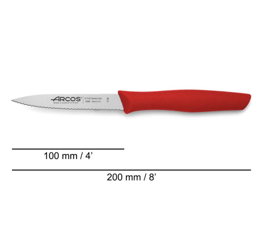 Arcos Nova Serrated Peeling Knife  - 21.1cm (100mm)