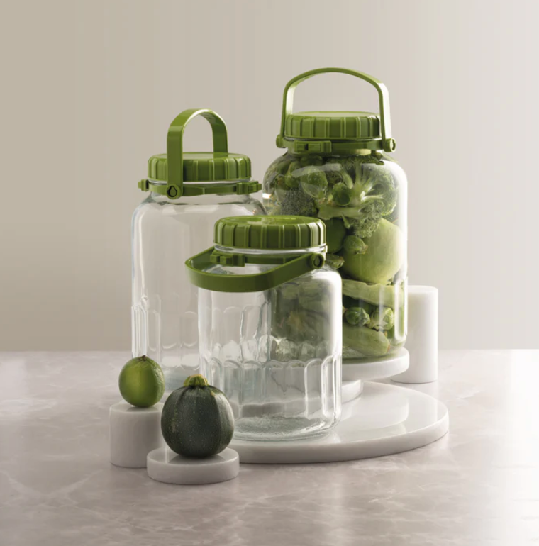 Pasabahce Harvest Jar - Green