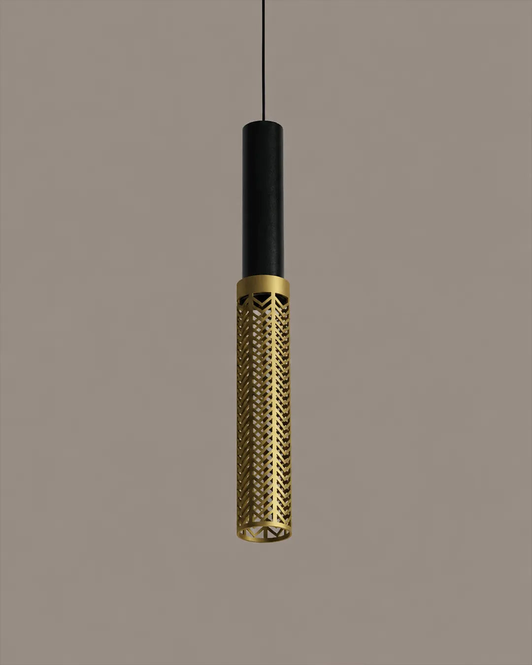 Dew 6 Pendant isolated product view, pendant with the form and rhythm of dew drops (view 3) | دلاية ديو 6، ست قطرات مضيئة