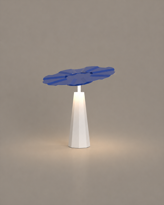 Sunbrella Table Lamp -Coastal Umbrella Style