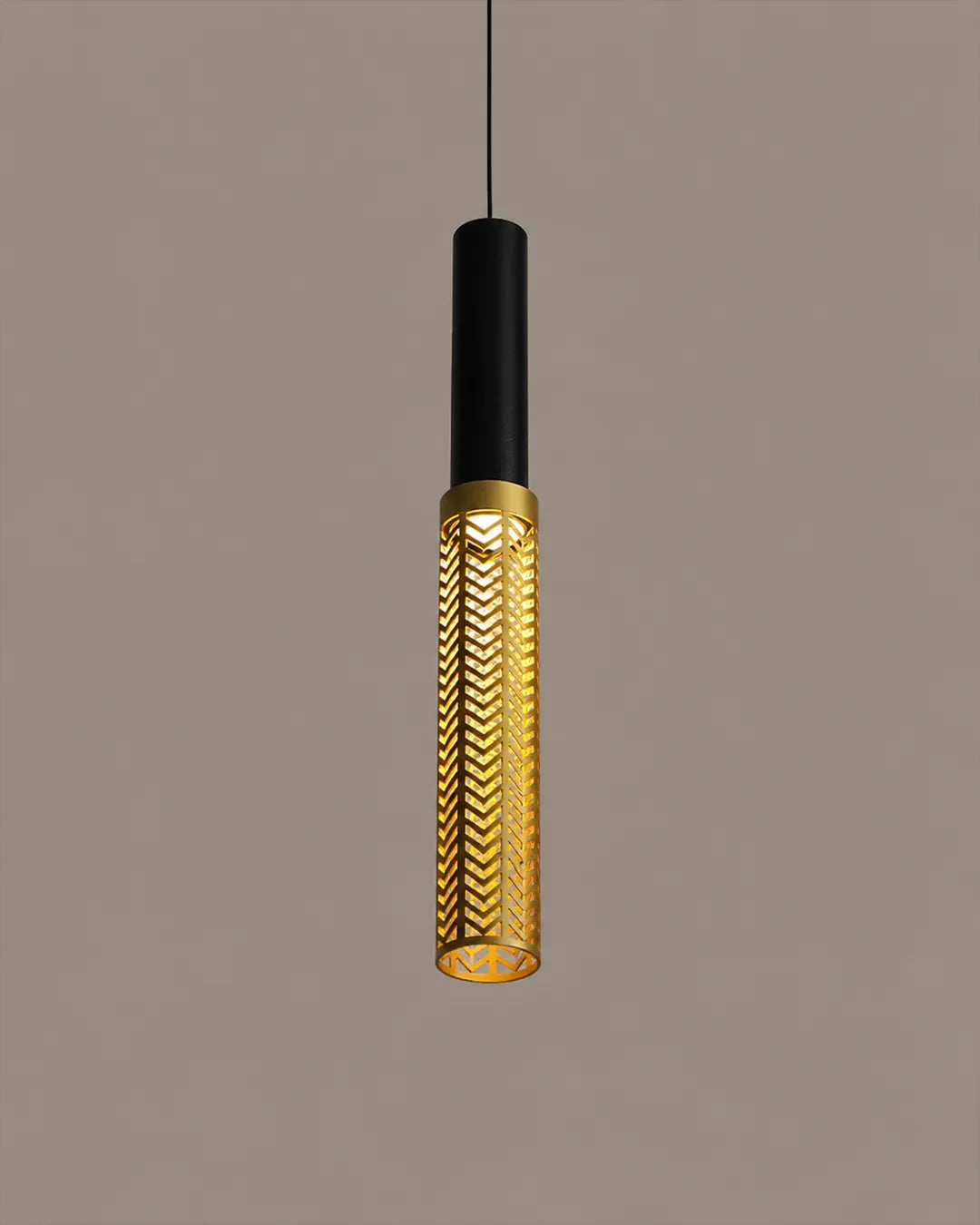 Dew 6 Pendant isolated product view, pendant with the form and rhythm of dew drops (view 2) | دلاية ديو 6، ست قطرات مضيئة